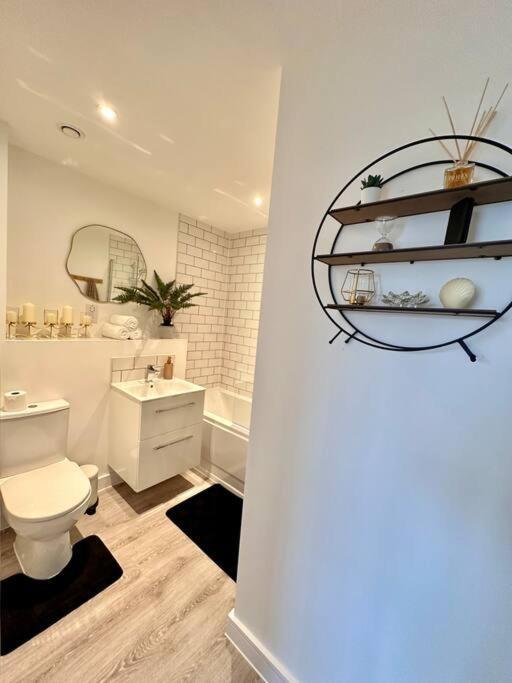 Central Derby Urban 2 Bedroom Flat - An Oasis Of Elegance! Free Parking And Wifi Suitable For Families And Professionals Exteriör bild